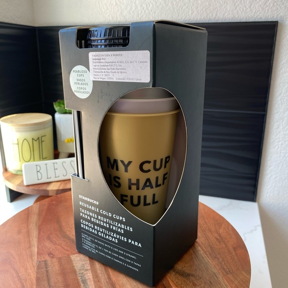 💛Starbucks Mexico Reusable Cold Cup Tumbler Set - New Year Edition💛 - Picture 4 of 7